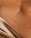 Sparkling Bow Pendant Necklace β Elegant Silver Bow Charm Necklace for Women