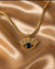 Evil Eye Crystal Pendant Necklace β Gold-Plated Protection Charm Necklace for Women