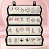 Shreevika Combo of 12 Pairs Stylish Stud Earrings for Women & Girls | Pearl, Butterfly, Heart, Floral & Bow Designs | Silver-Tone Fashion Jewellery