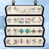 Shreevika Combo of 12 Pairs Silver-Tone Stud Earrings for Women & Girls | Pearl, Floral, Bow, Cherry & Geometric Designs | Contemporary Fashion Jewellery