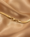 Classic Gold Snake Chain Necklace for Women