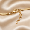 Chain Necklace with Black Stone, Pearl, Crystal, Star & Floral Charms | Korean Fashion Jewelry