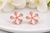 Pink Blossom Crystal Stud Earrings for Women | Rose Gold-Plated Floral Earrings | Elegant Party & Daily Wear Jewelry