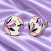 Shreevika Set of 3 Crystal, Pearl and Floral Stud Earrings for Women and Girls